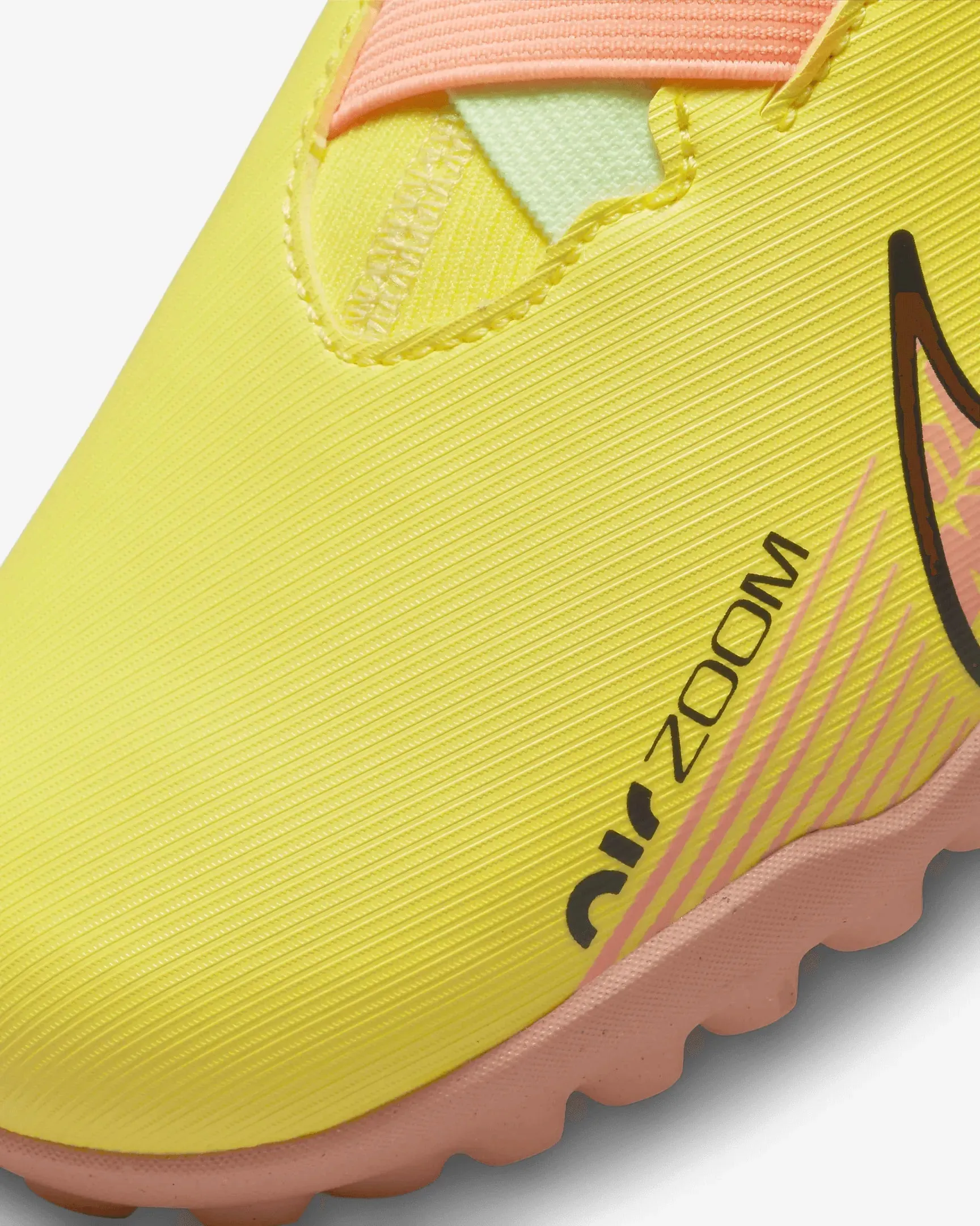 Nike Jr Zoom Vapor 15 Academy Turf - Yellow Strike-Sunset Glow