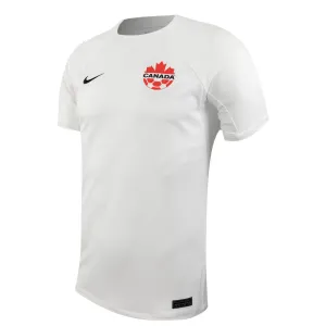 Nike Men's Soccer Team Canada Jersey 2023 WHITE