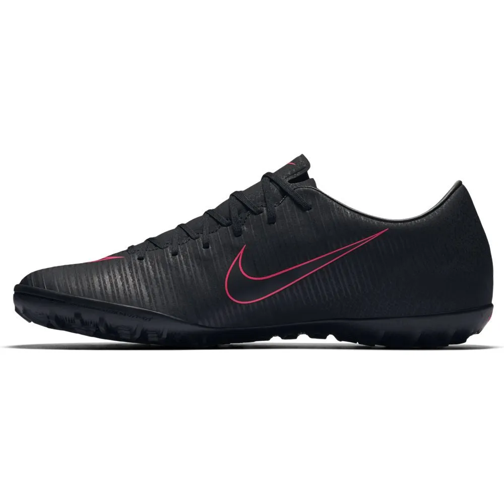 Nike Mercurial Victory VI TF Turf Soccer Shoes - Black/Black