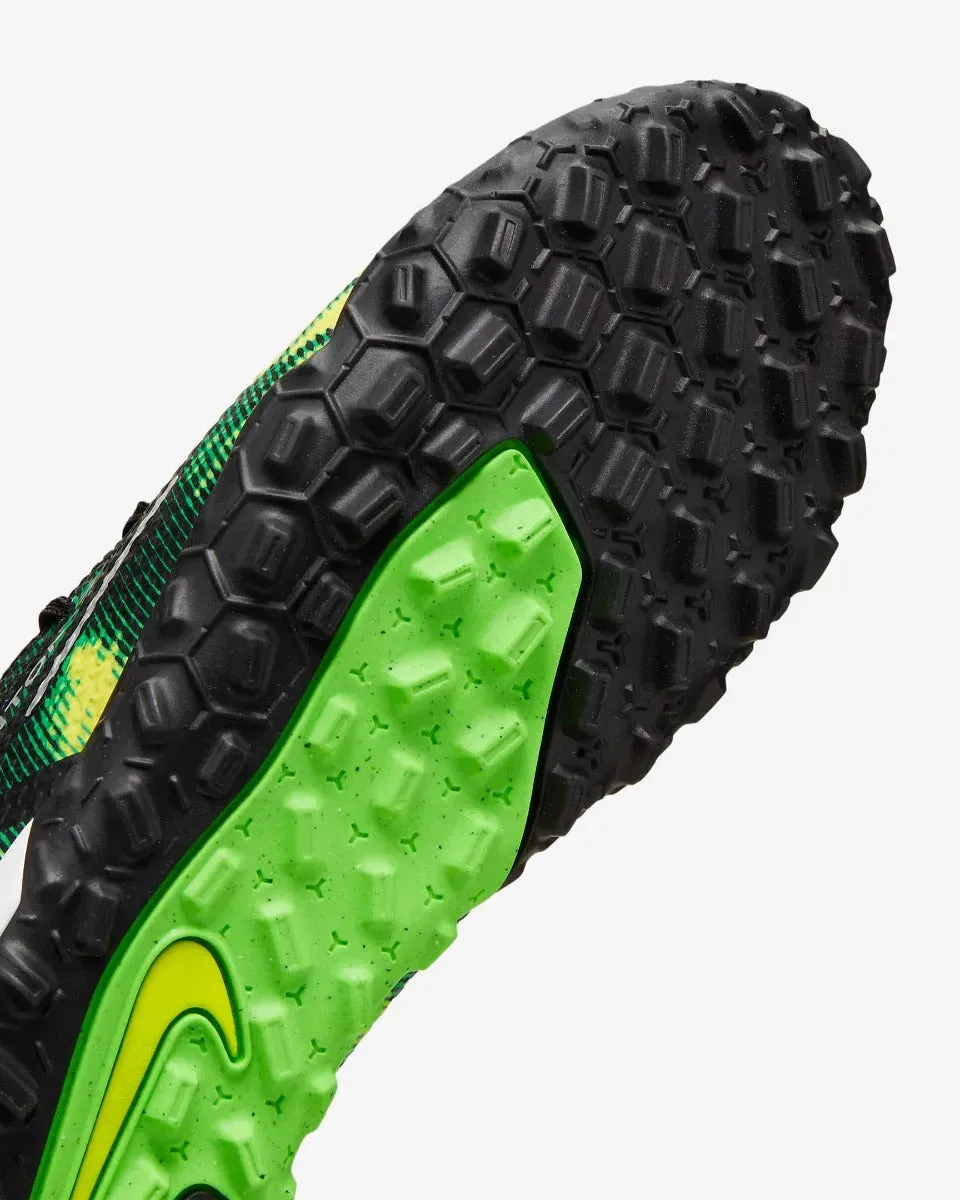 Nike Phantom GT2 Academy DF SW TF - Black-Green Strike