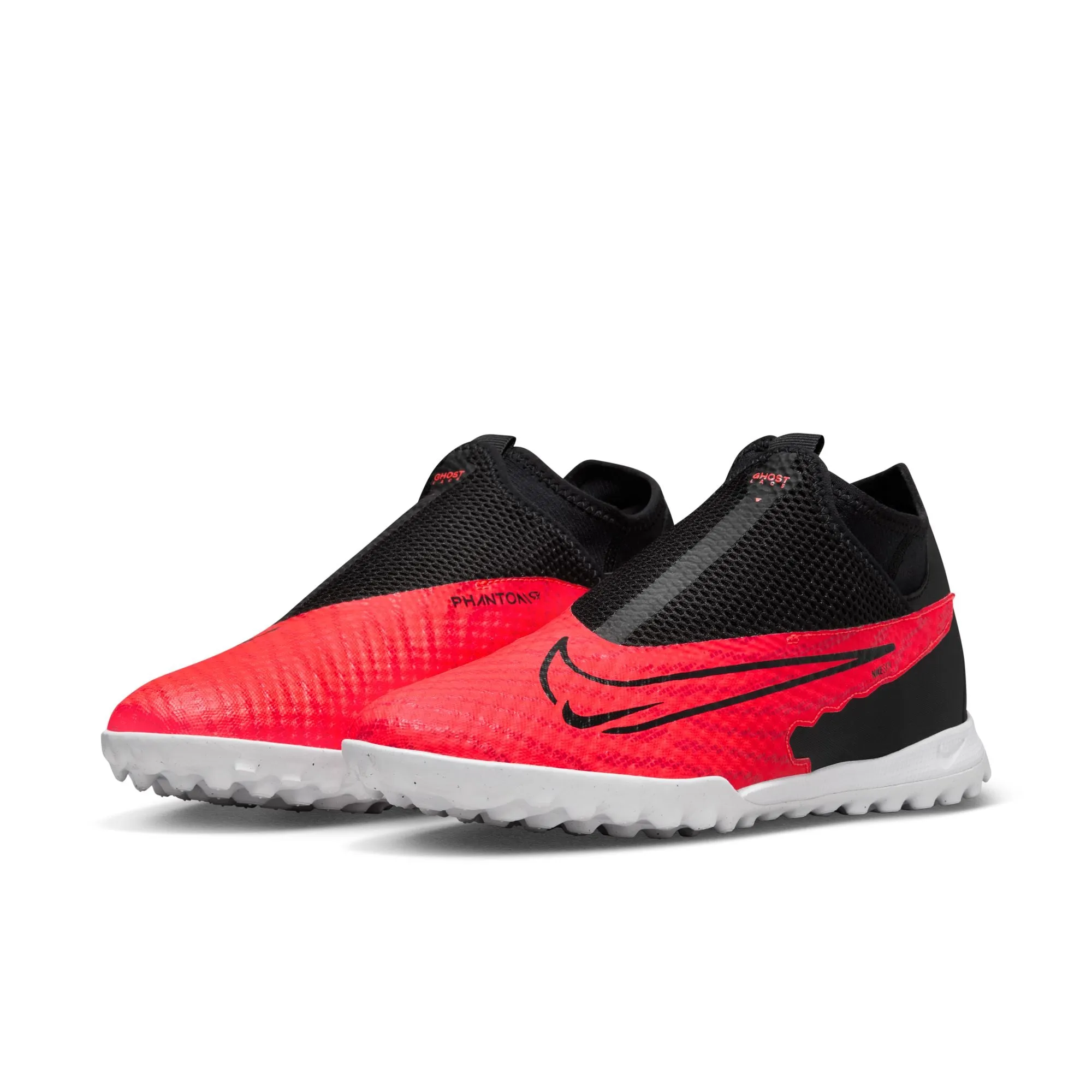 Nike Phantom GX Academy DF TF Turf Soccer Shoes - Bright Crimson/Black/White