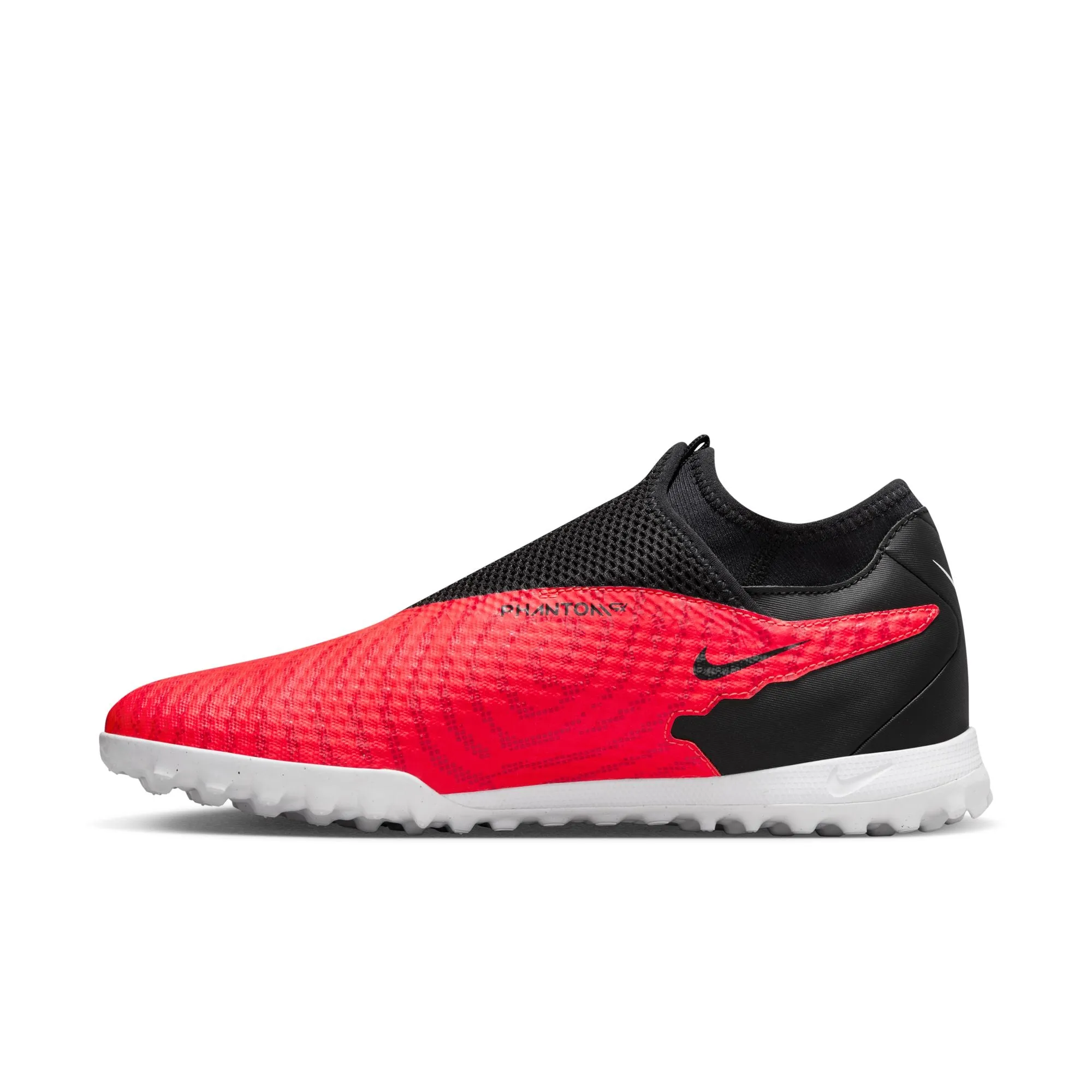 Nike Phantom GX Academy DF TF Turf Soccer Shoes - Bright Crimson/Black/White