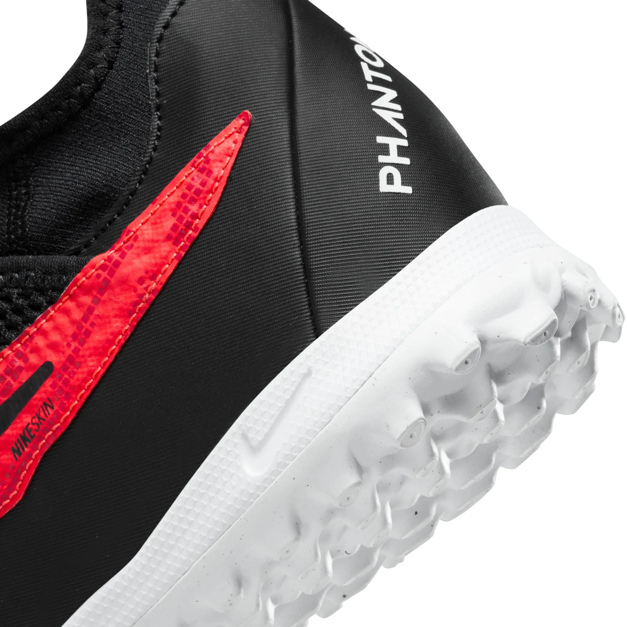 Nike Phantom GX Academy DF TF Turf Soccer Shoes - Bright Crimson/Black/White