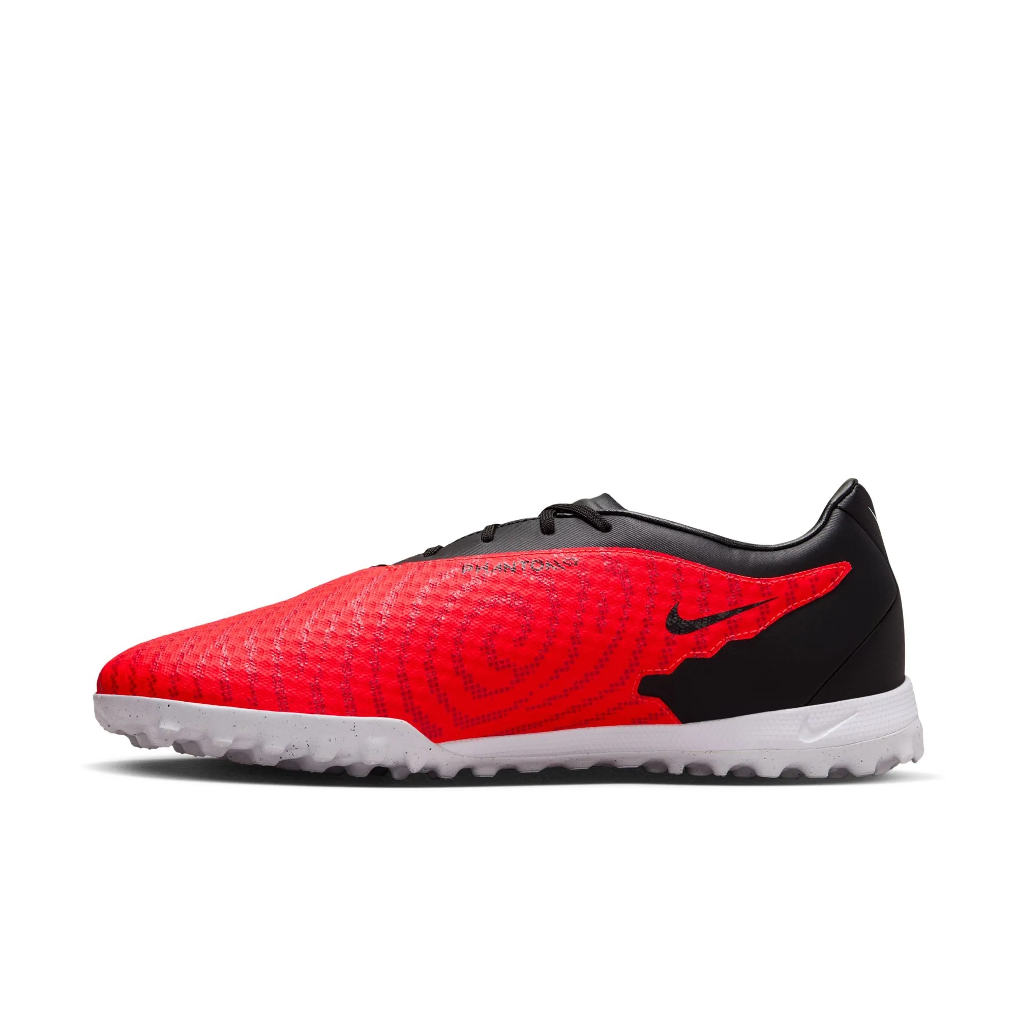 Nike Phantom GX Academy TF Turf Soccer Shoes - Bright Crimson/Black/White