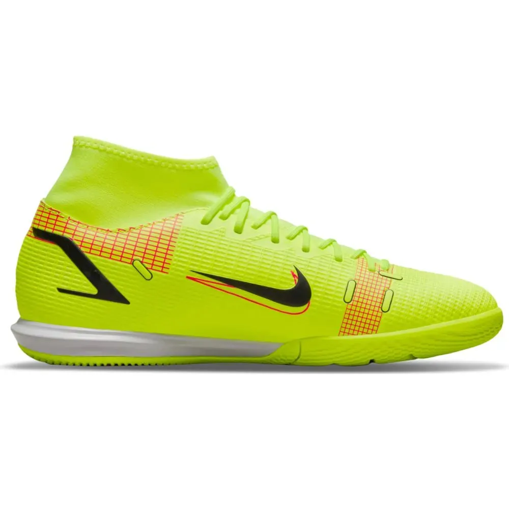 Nike Superfly 8 Academy IC - Volt-Bright Crimson