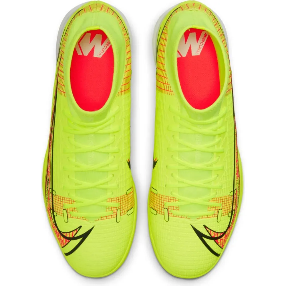 Nike Superfly 8 Academy IC - Volt-Bright Crimson