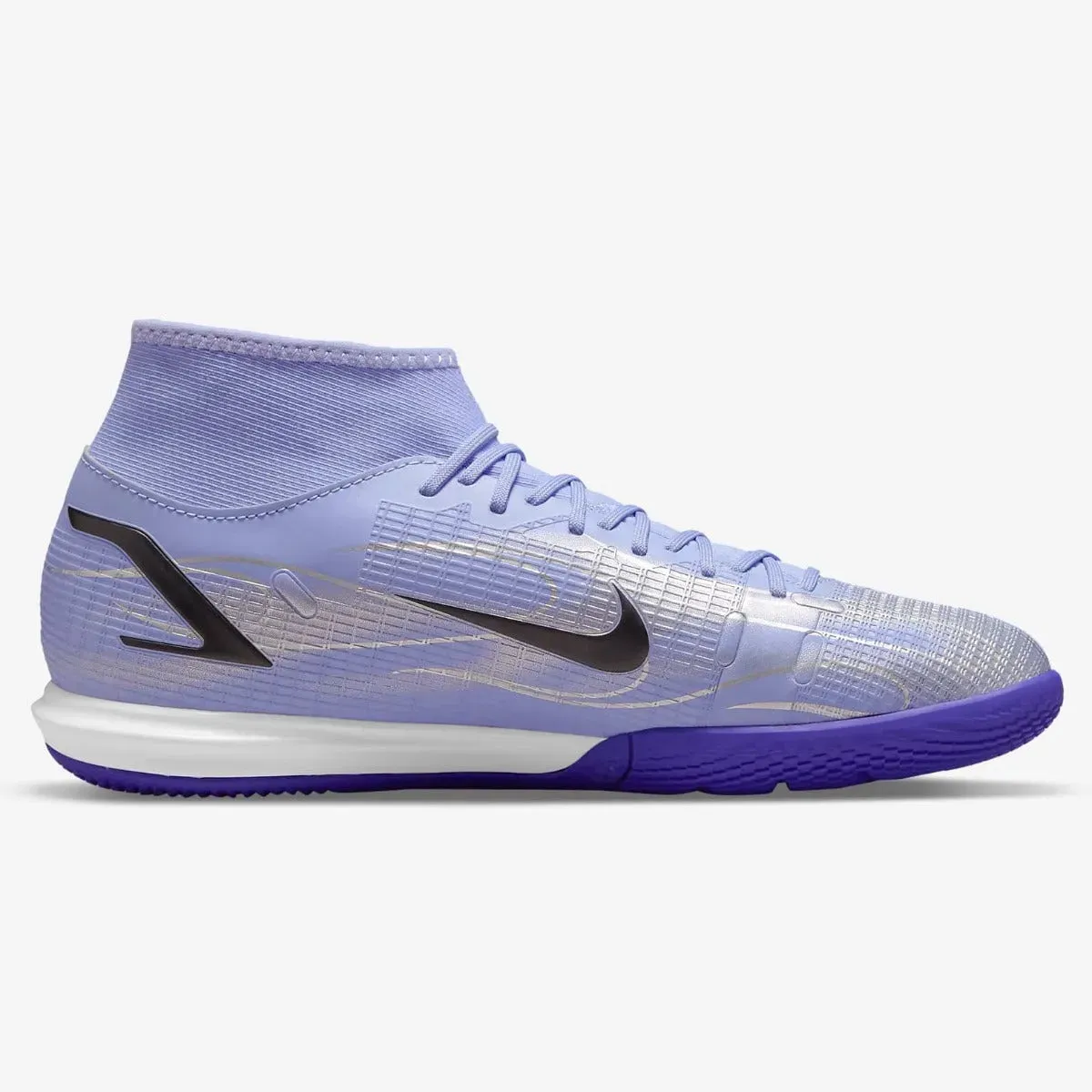 Nike Superfly 8 Academy KM IC - Light Thistle-Bright Crimson