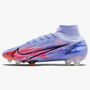 Nike Superfly 8 Elite KM FG - Light Thistle-Bright Crimson