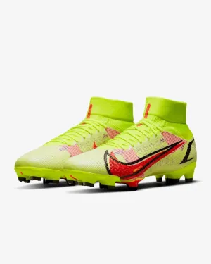 Nike Superfly 8 PRO FG - Volt-Bright Crimson