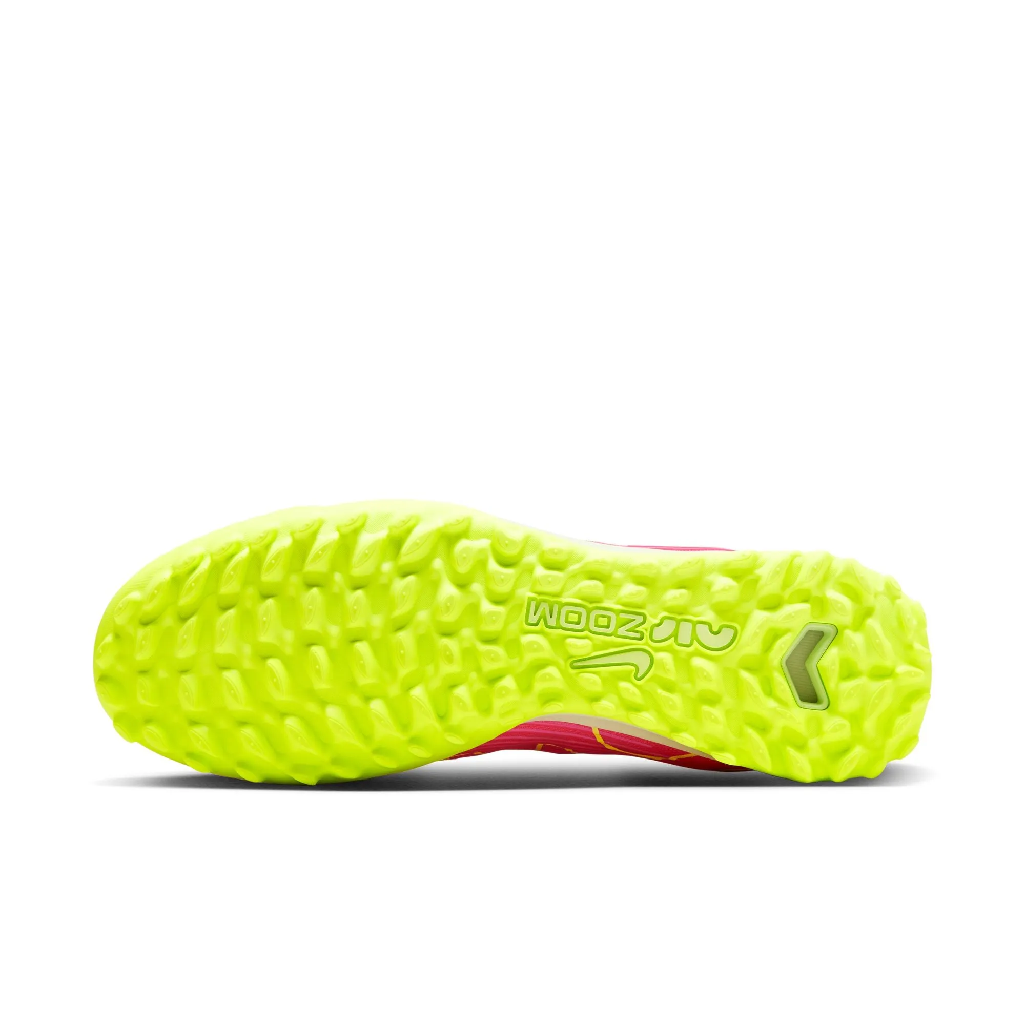 Nike Zoom Mercurial Vapor 15 Pro TF Soccer Shoes - PinkBlast/Volt/Grey