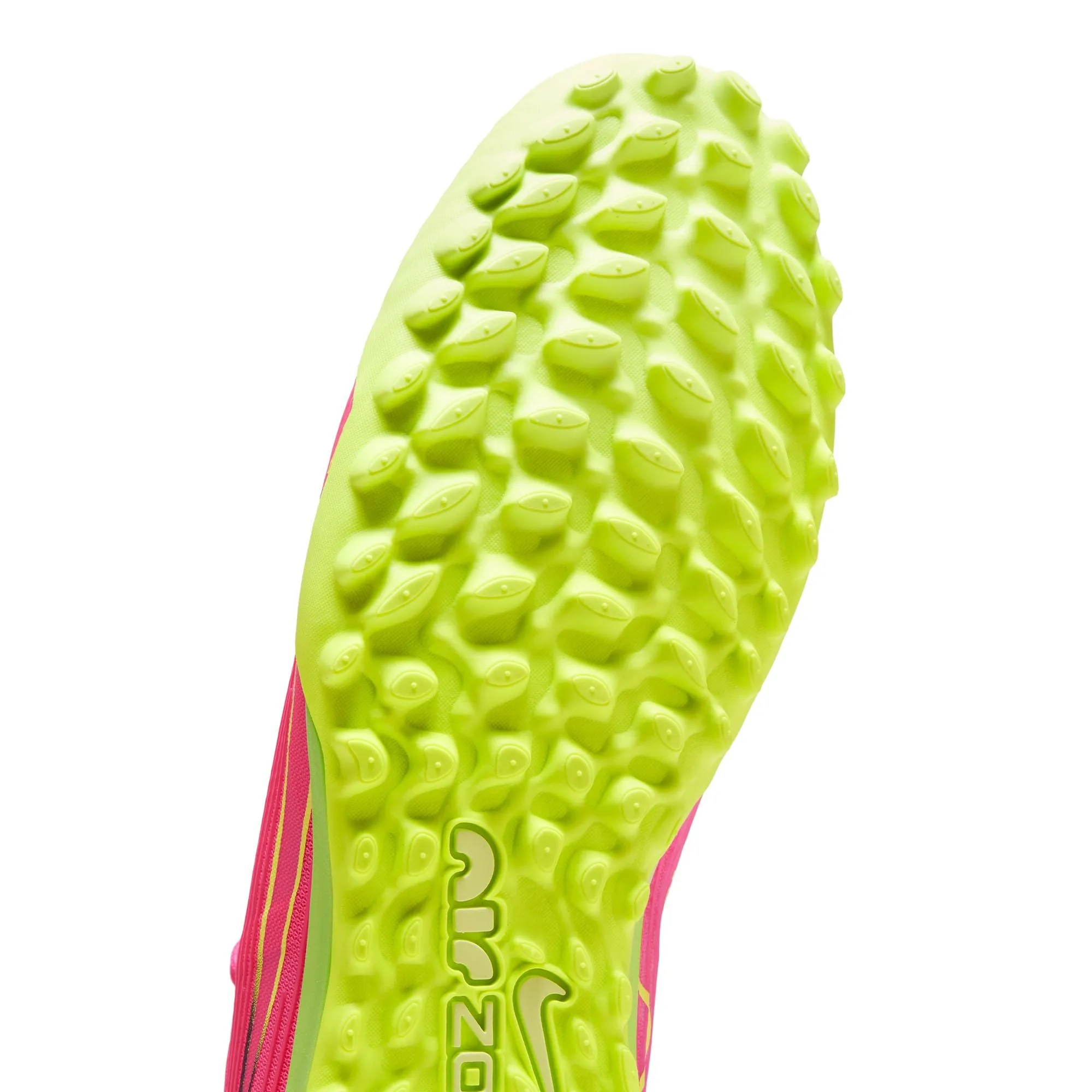 Nike Zoom Mercurial Vapor 15 Pro TF Soccer Shoes - PinkBlast/Volt/Grey