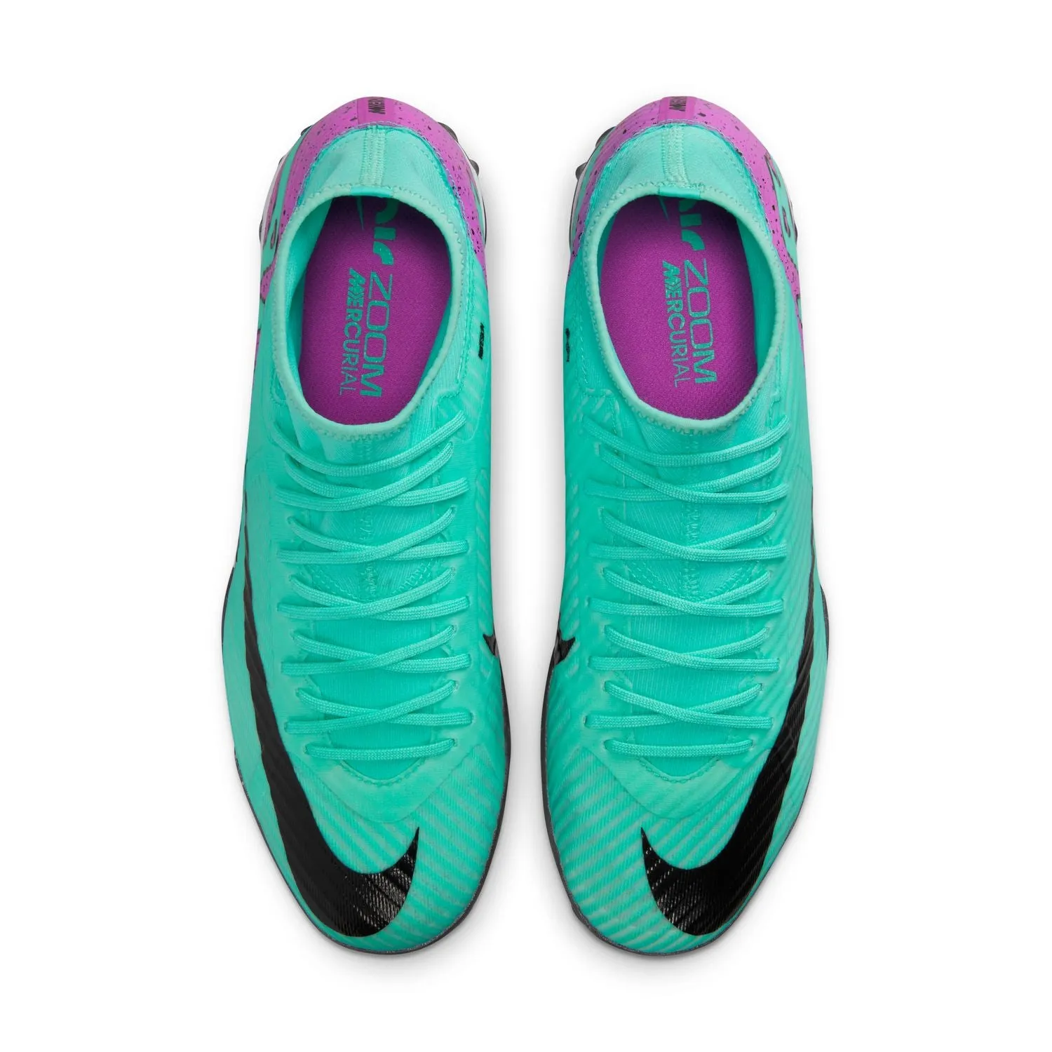 Nike Zoom Superfly 9 Academy TF- Hyper Turq/ Fuchsia-Dream Black