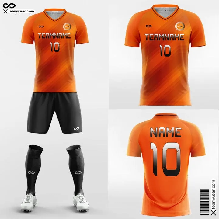 Orange Light - Custom Soccer Jerseys Kit Sublimated for Academy