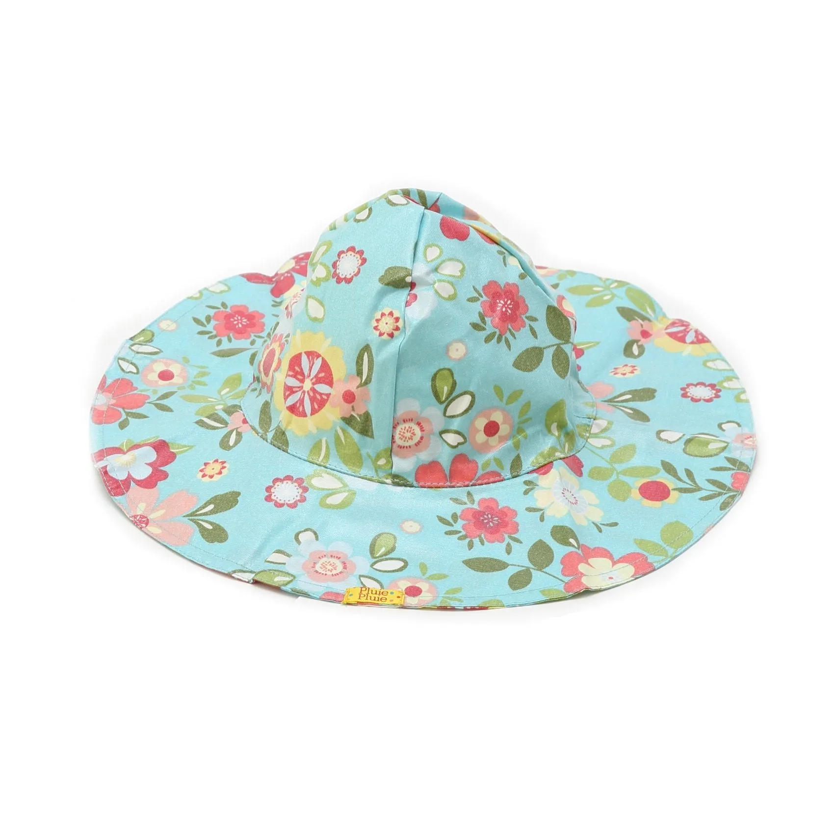 Pluie Pluie Girls RH - FP Blue Floral Rain Hat