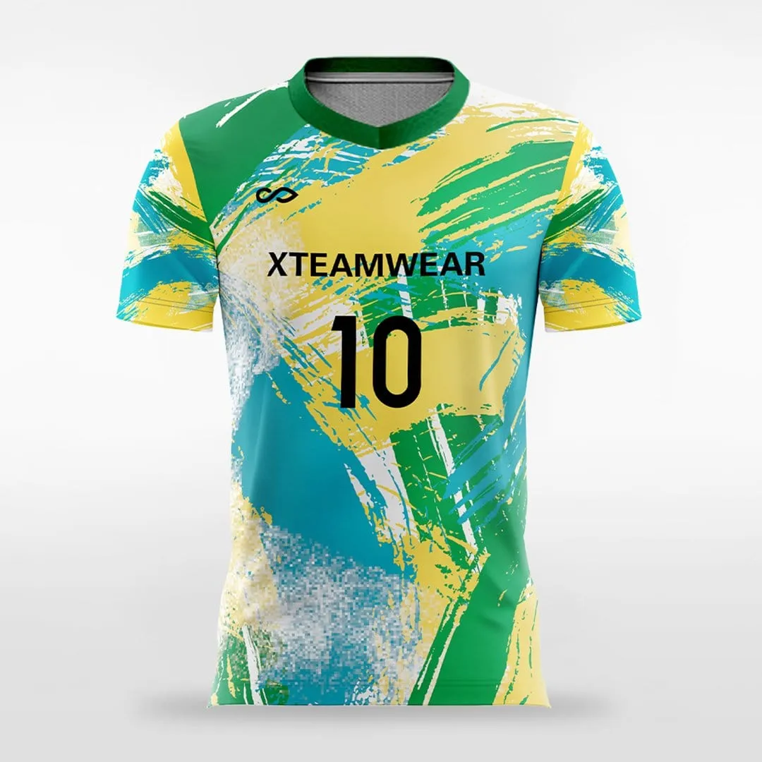 Pop Camouflage V - Customized Men's Sublimated Soccer Jersey