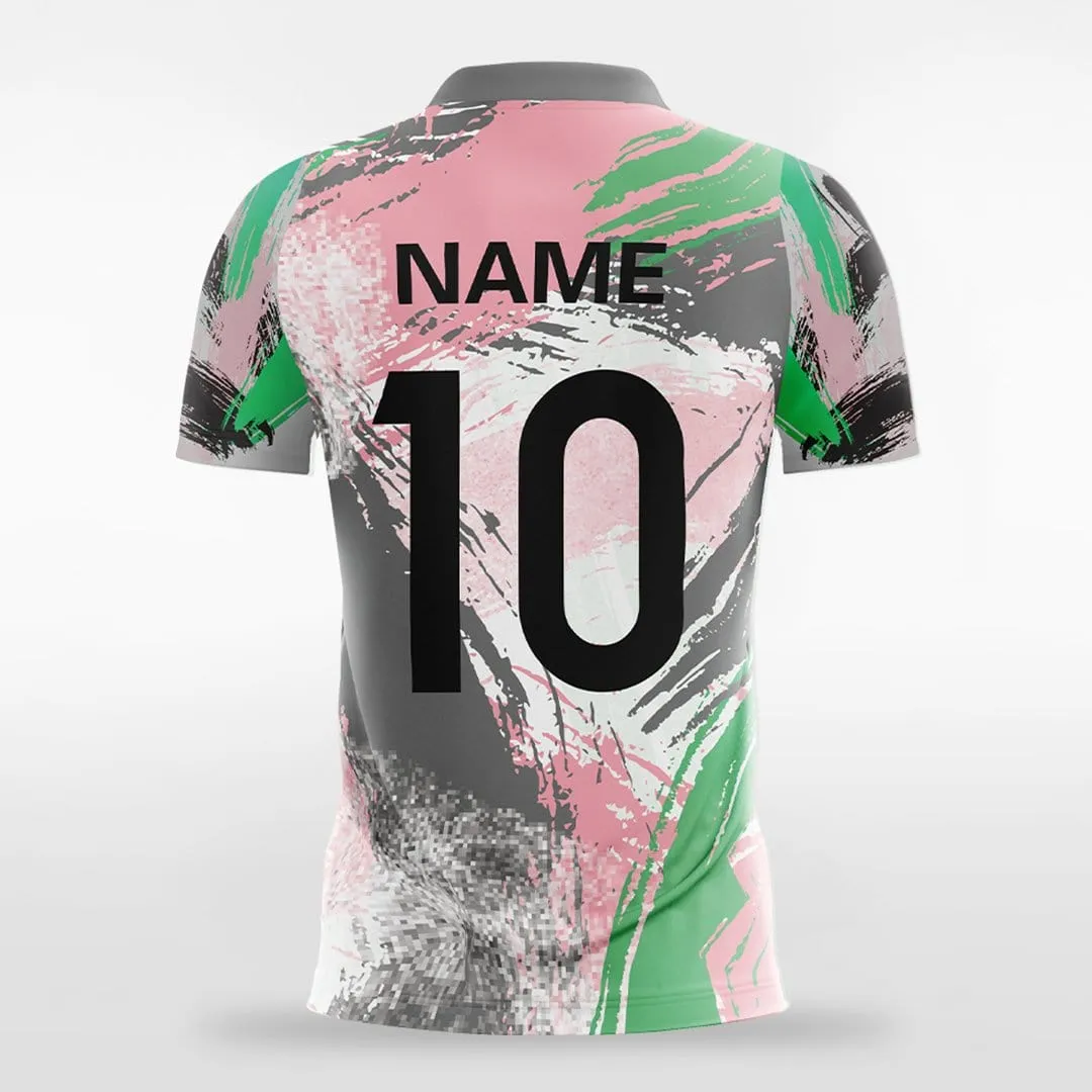 Pop Camouflage V - Customized Men's Sublimated Soccer Jersey