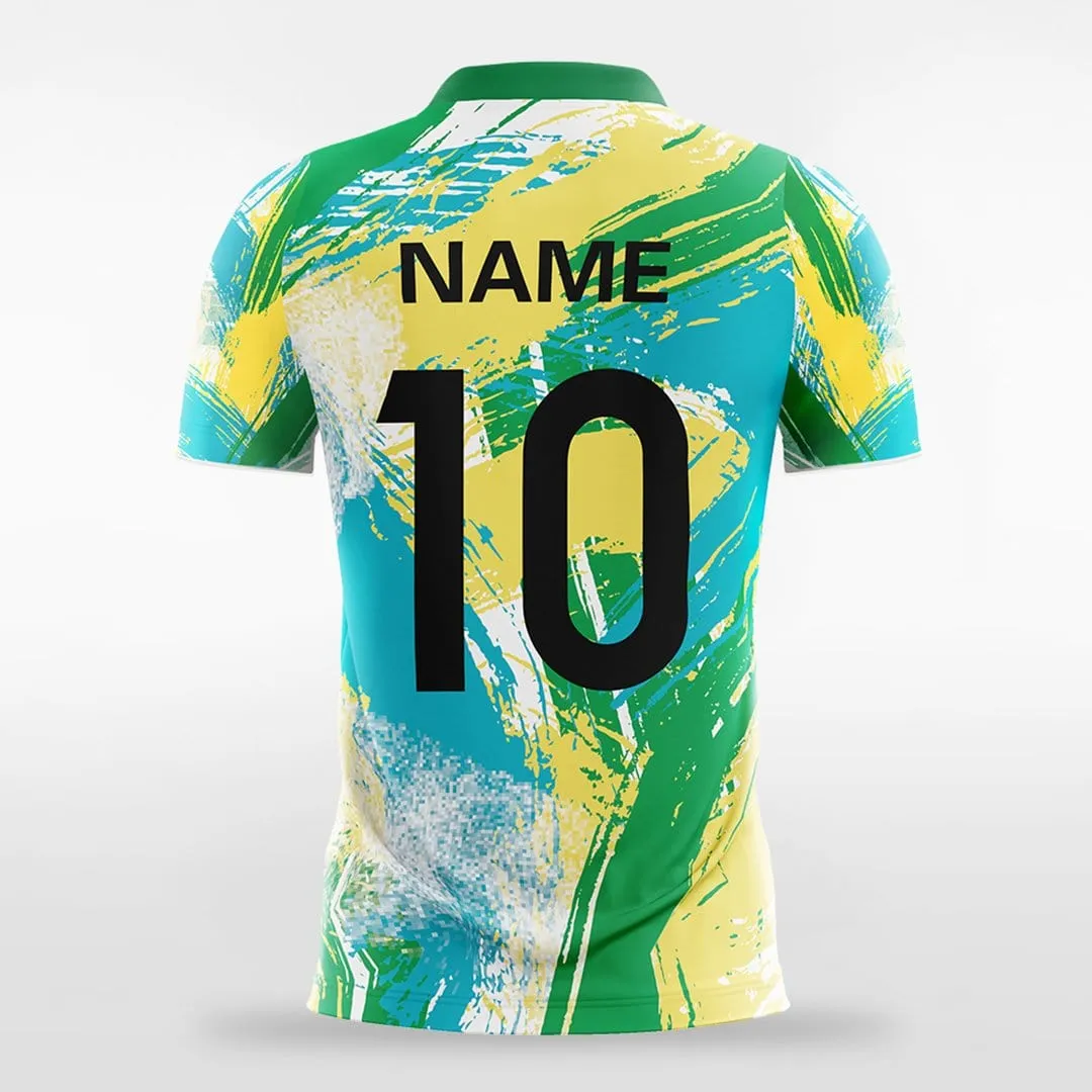 Pop Camouflage V - Customized Men's Sublimated Soccer Jersey