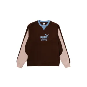 Puma x KidSuper Crewneck Espresso Brown