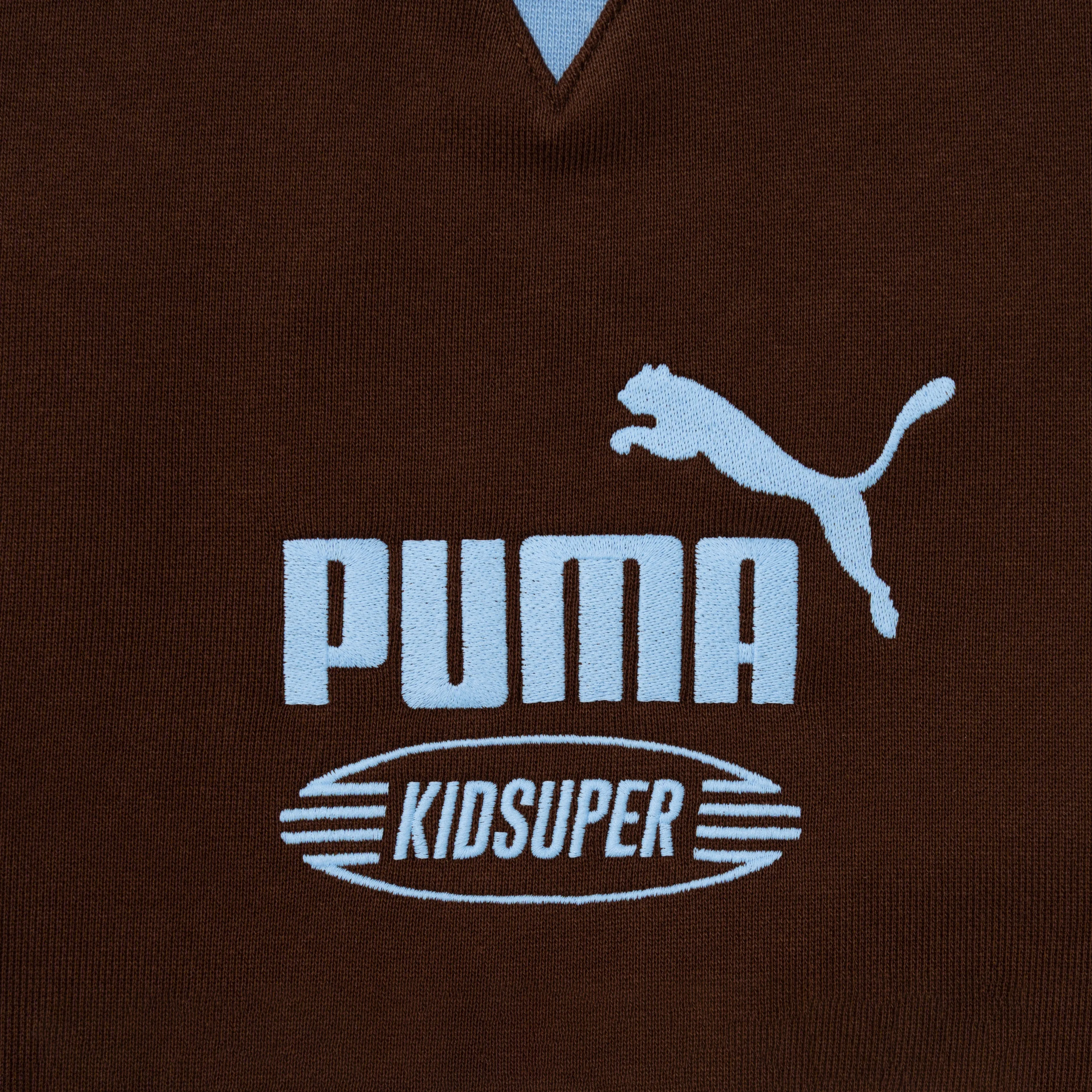 Puma x KidSuper Crewneck Espresso Brown