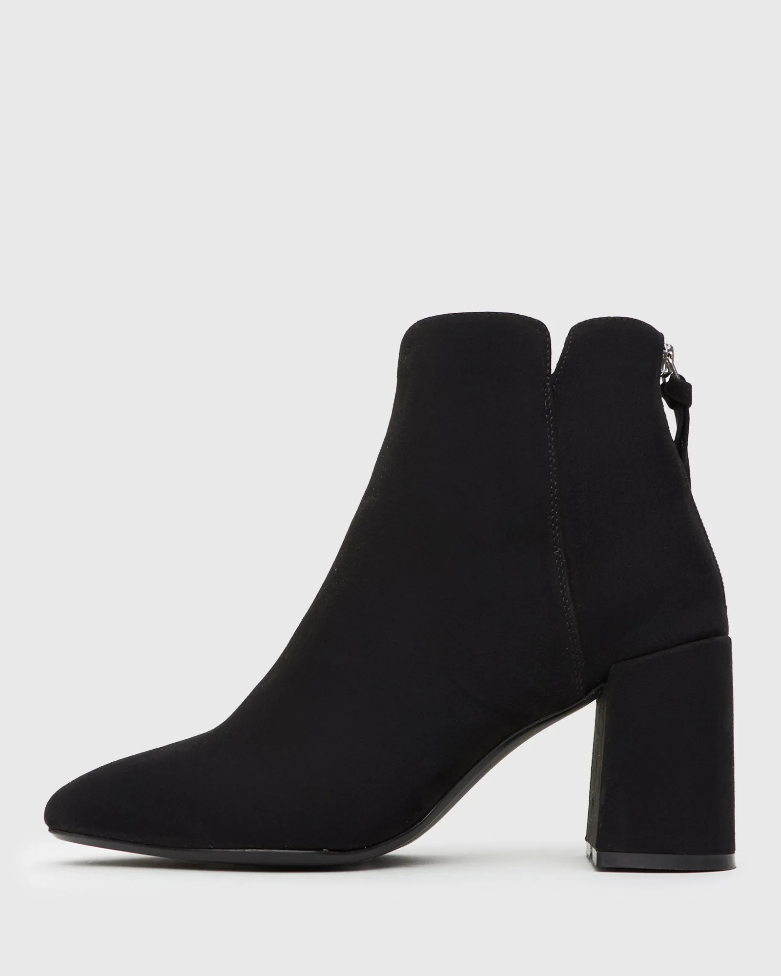 REX Block Heeled Ankle Boots