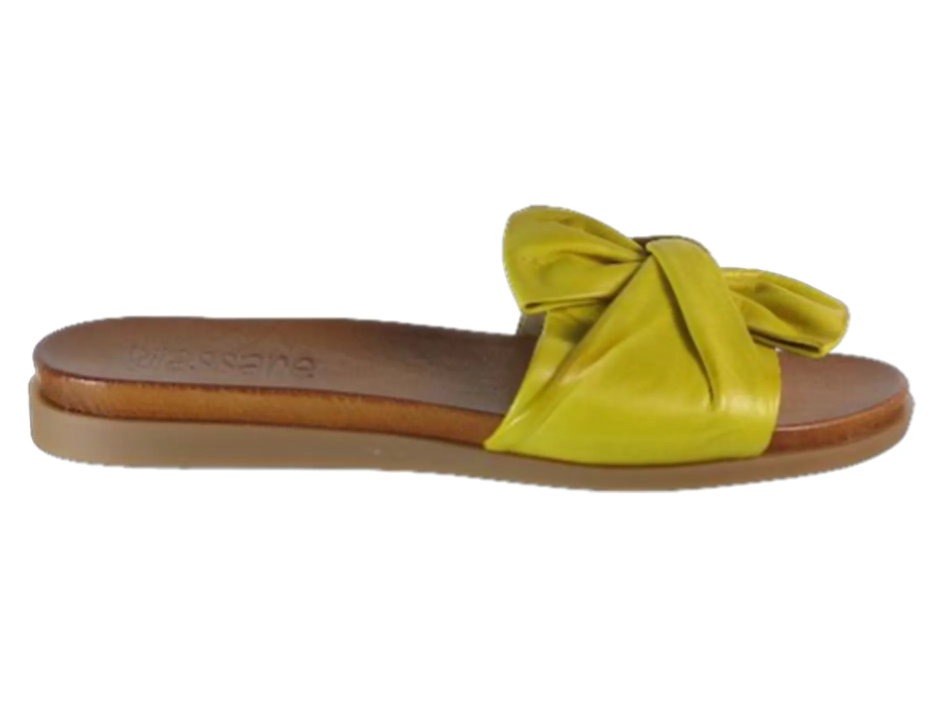 Rilassare Talent Leather Shoe Yellow