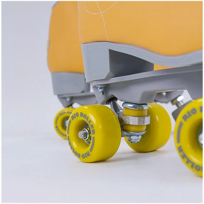 Rio Roller Signature Yellow Roller Skates