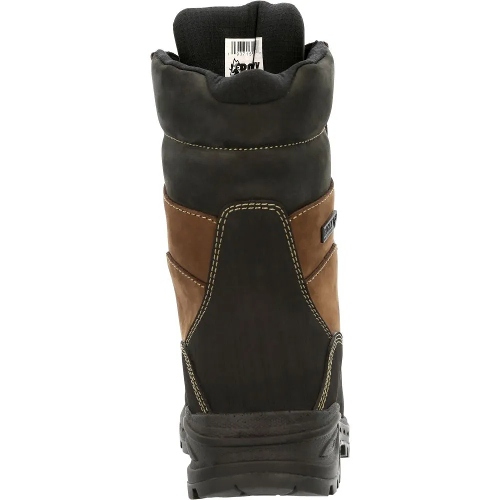 'Rocky' Men's 10" MTN Stalker Pro 400GR WP Hunting - Brown / Black