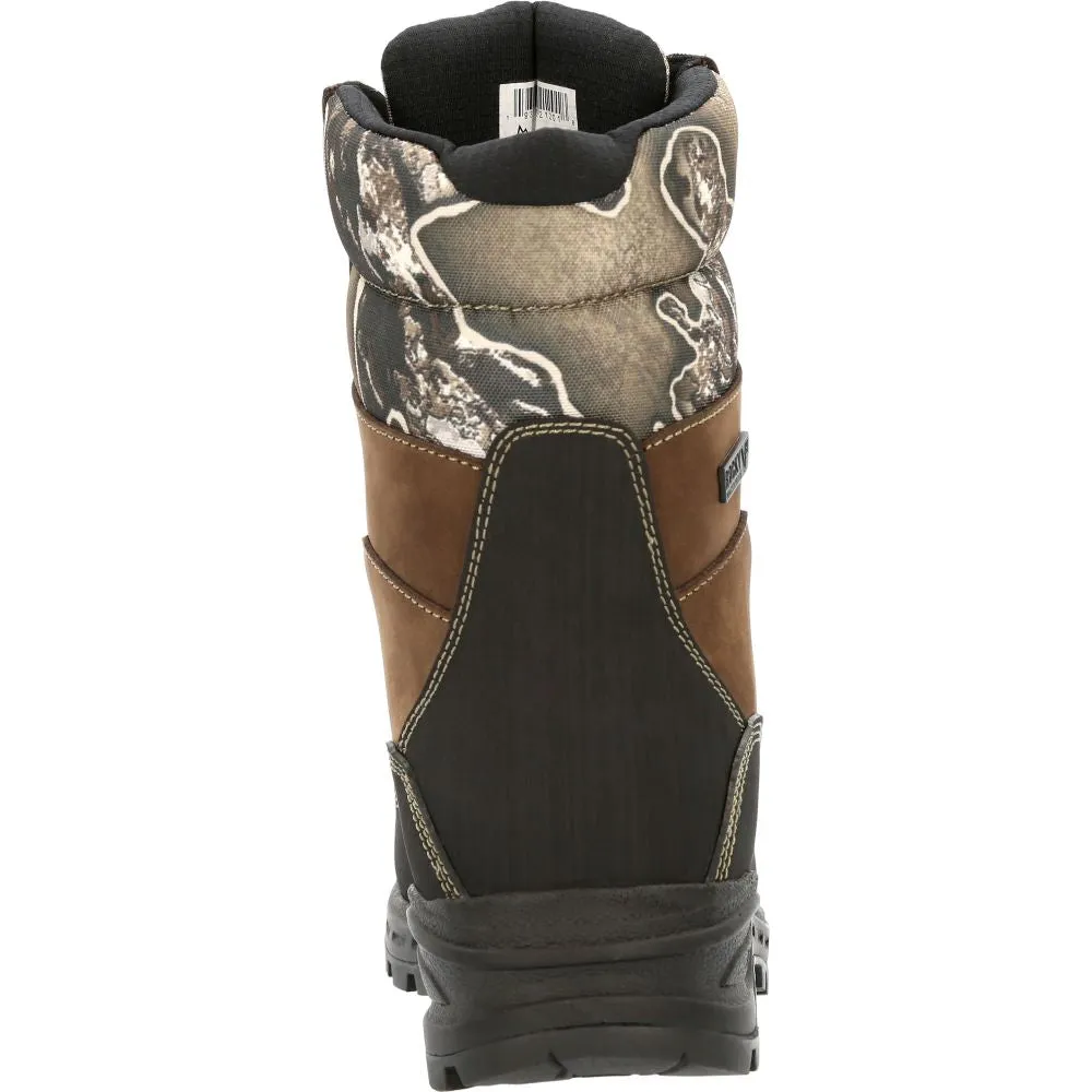 'Rocky' Men's 10" MTN Stalker Pro 800GR WP Hiker - Brown / Black /Realtree ™