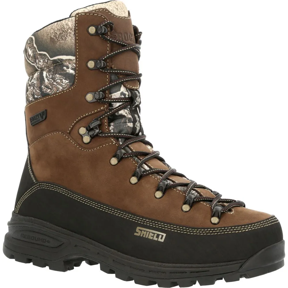 'Rocky' Men's 10" MTN Stalker Pro 800GR WP Hiker - Brown / Black /Realtree ™