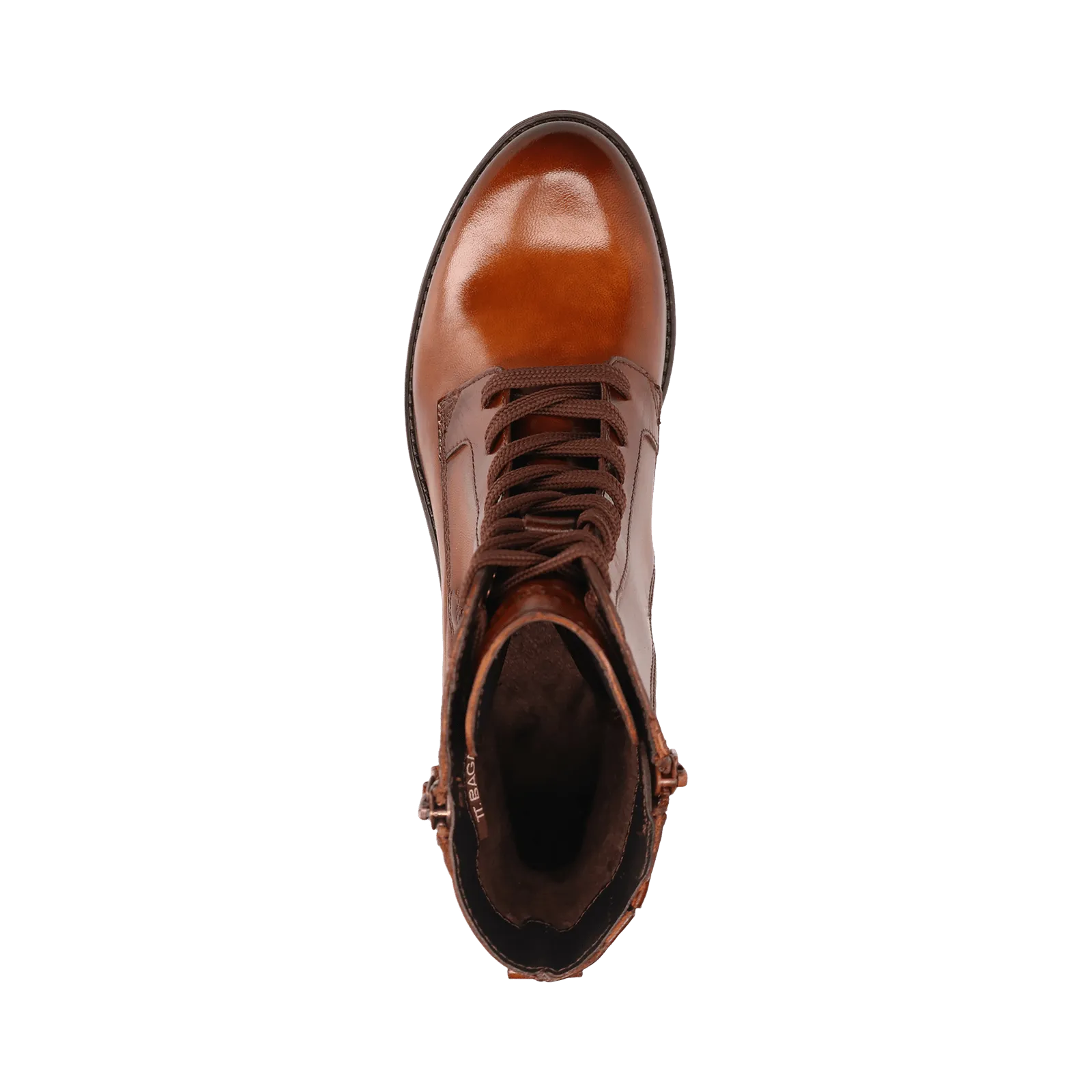 Ronja I Lace Up Boot - Cognac