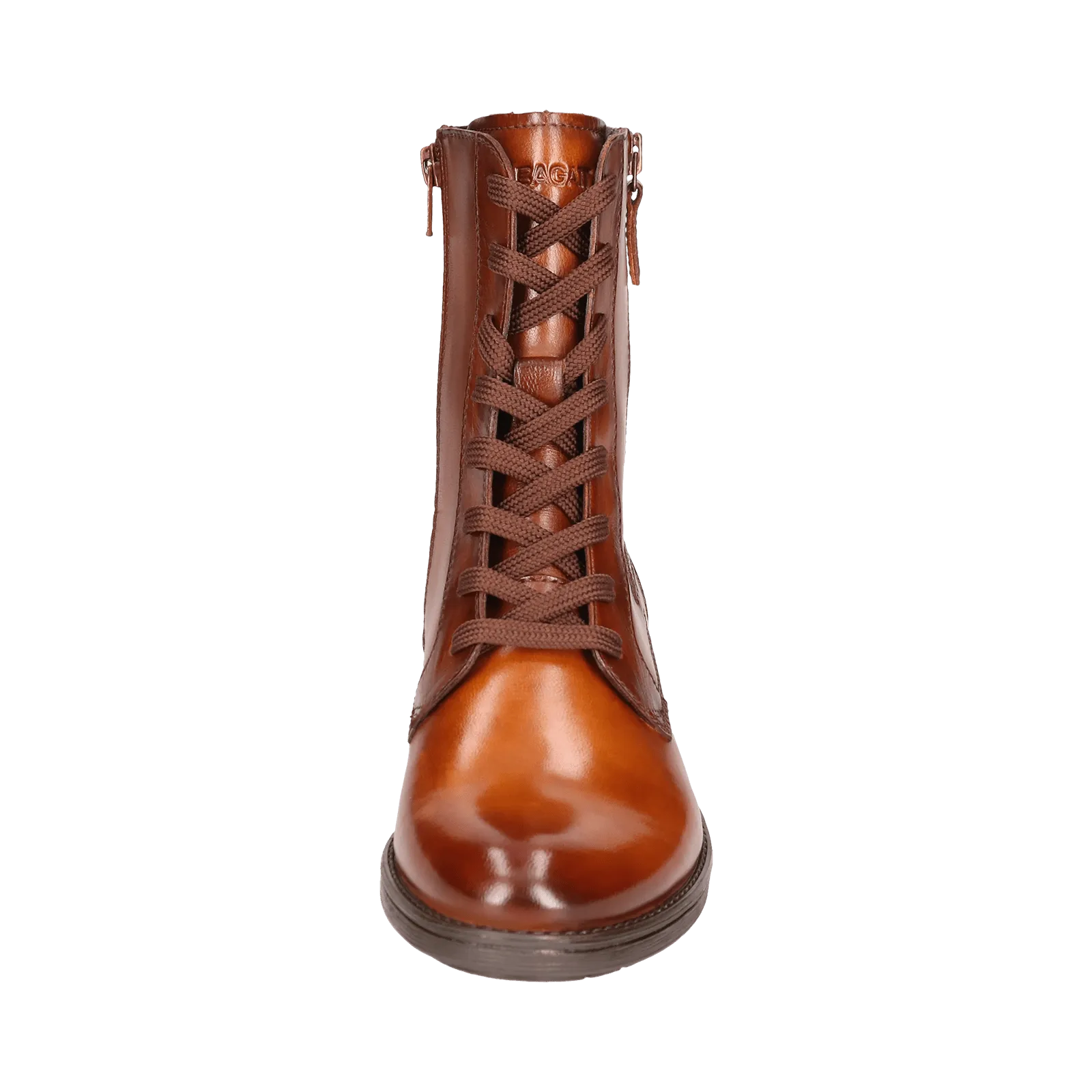 Ronja I Lace Up Boot - Cognac