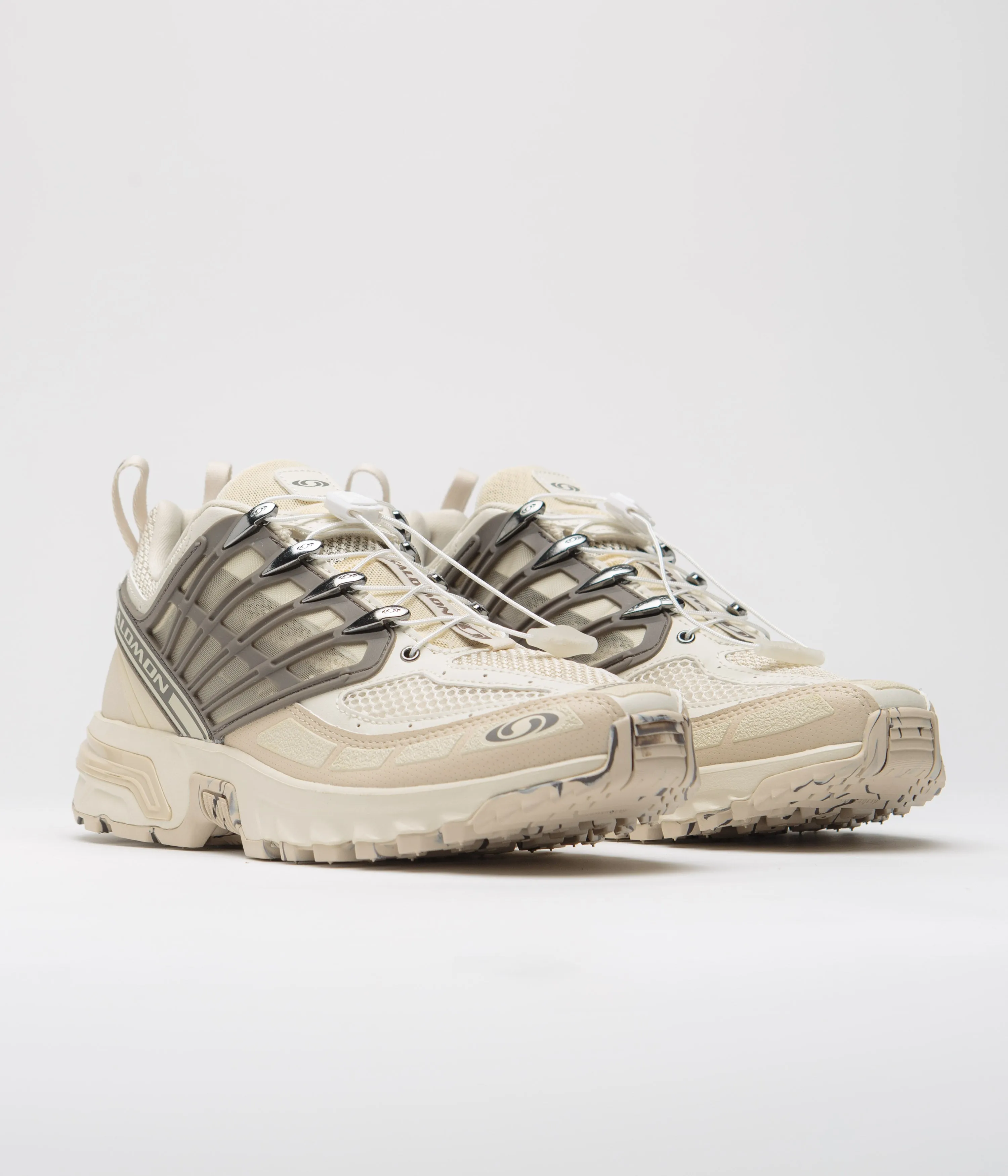 Salomon ACS Pro Desert Shoes - Almond Milk / Cement / Falcon