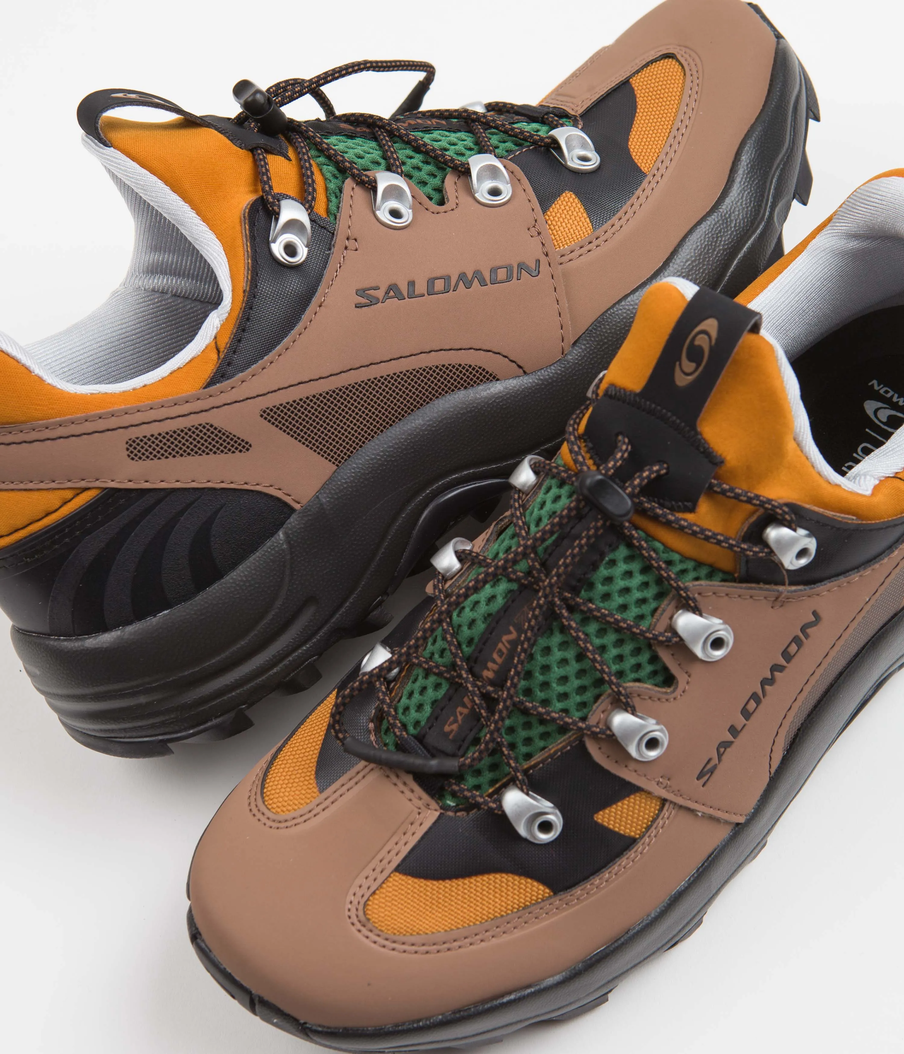 Salomon Raid Wind 75th Anniversary Shoes - Golden Oak / Acorn / Black