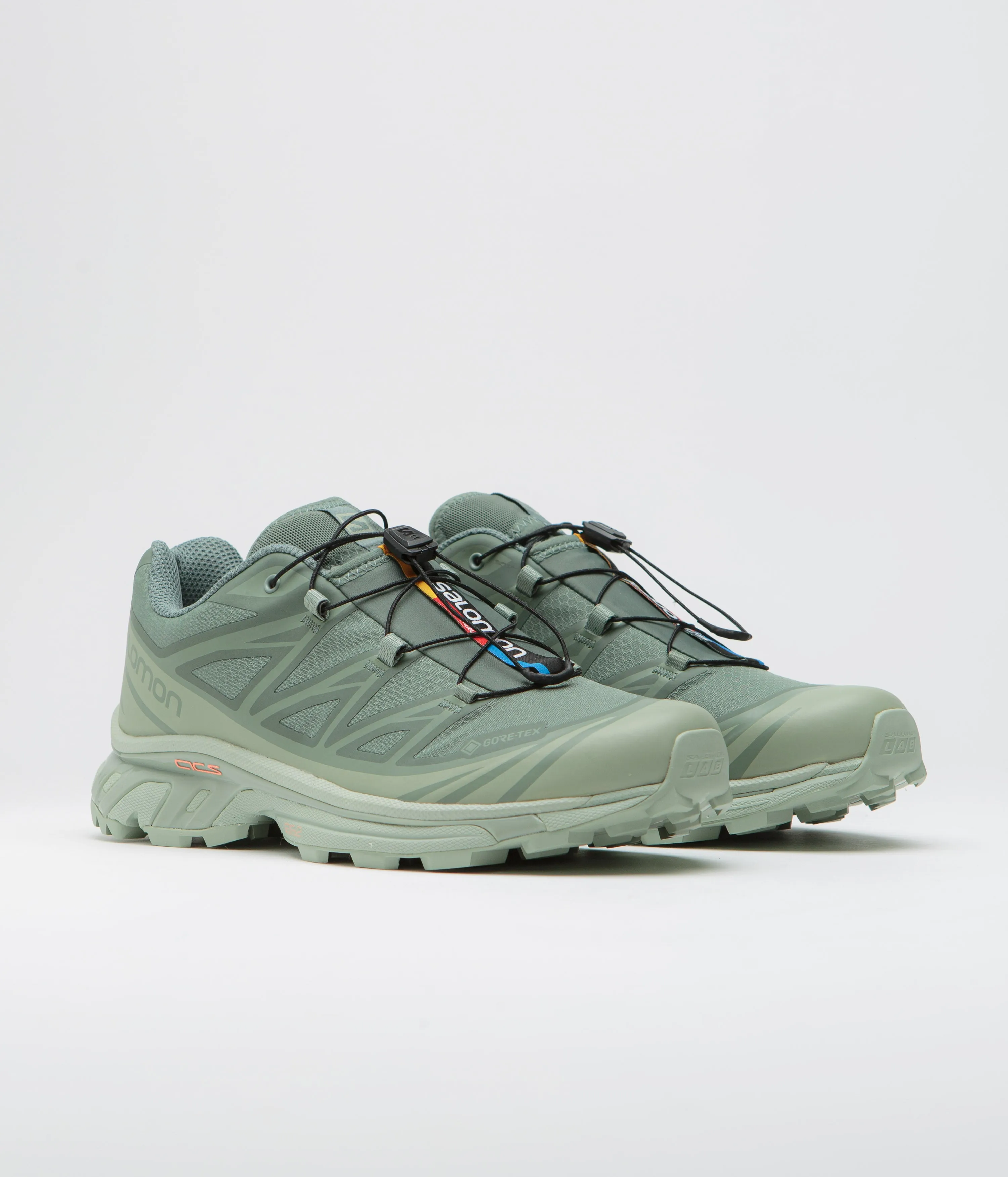 Salomon XT-6 GTX Shoes - Desert Sage / Lily Pad / Laurel Wreath