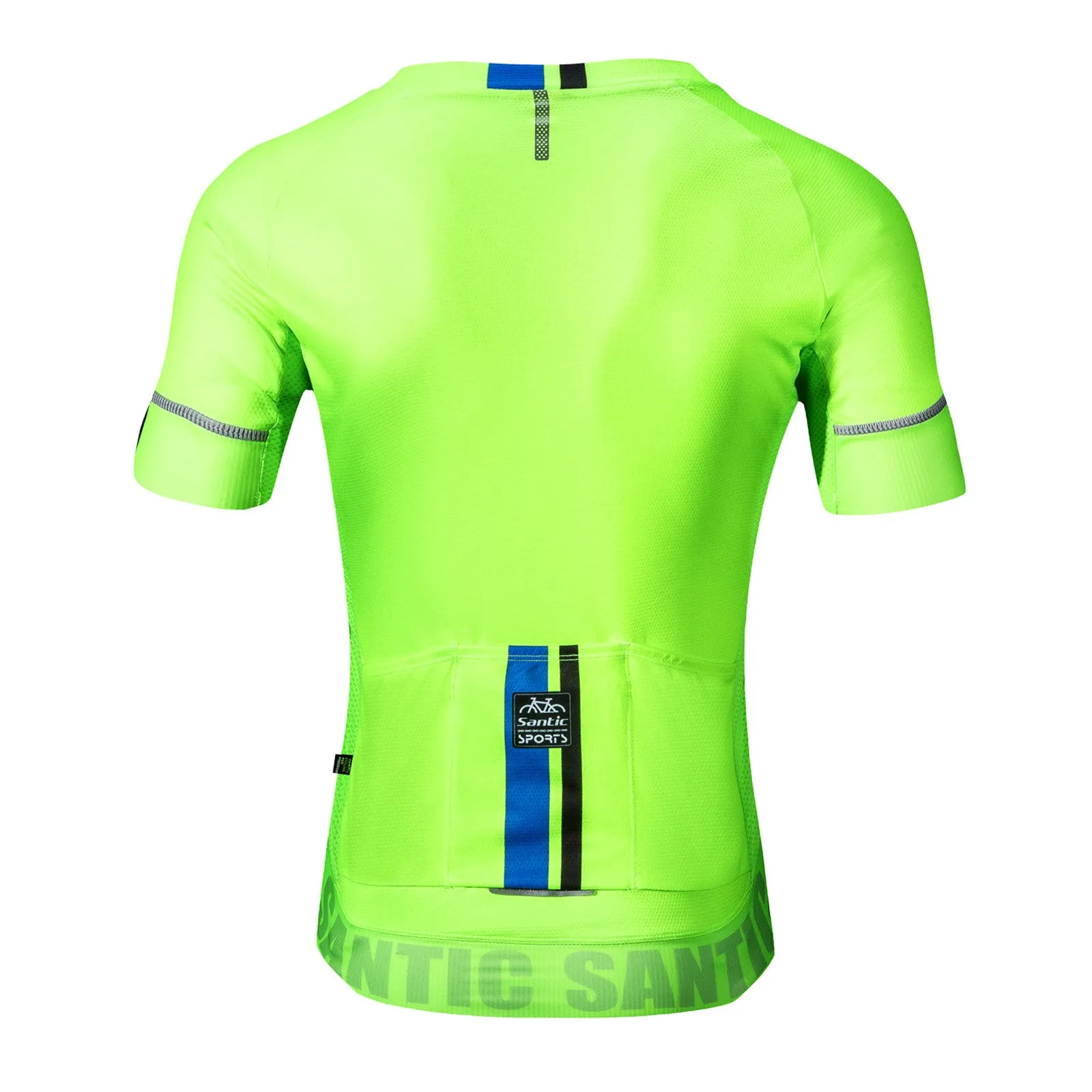 Santic Kamen Lightgreen Men Cycling Jersey Short Sleeve