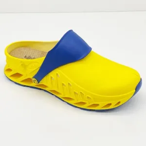 Scholl Evoflex  - Unisex Clogs Yellow, Size 37