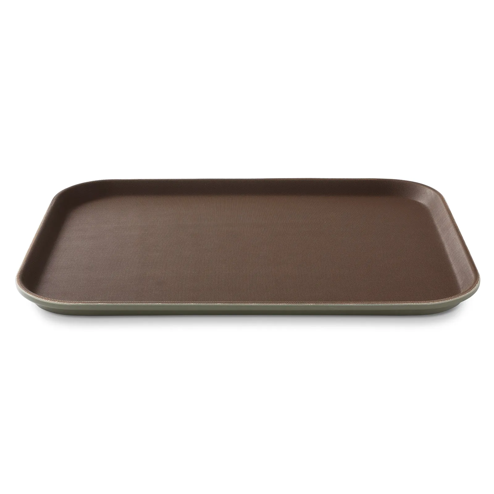 (Set of 4) Rectangular Restaurant Serving Trays, NSF Food Service Tray