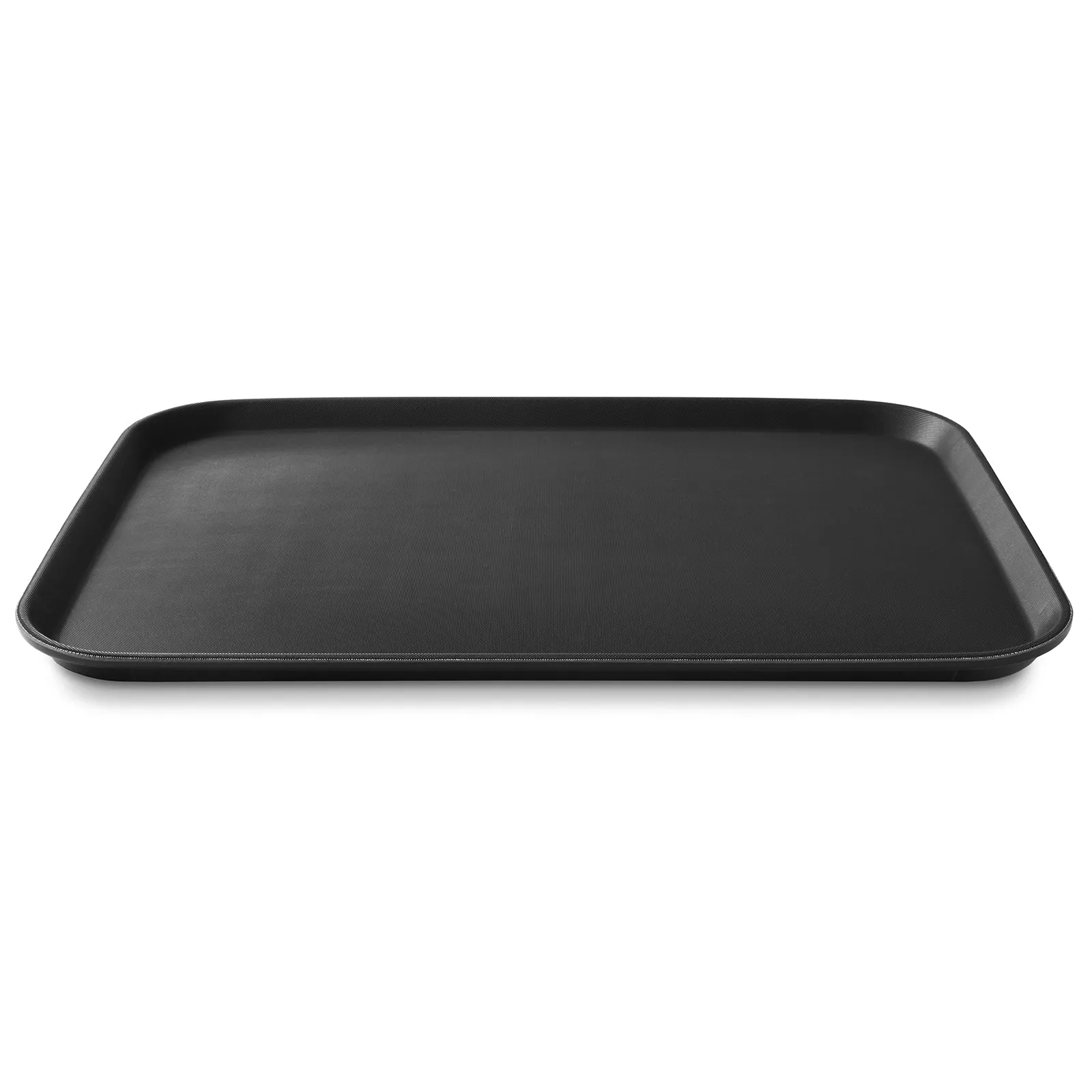 (Set of 4) Rectangular Restaurant Serving Trays, NSF Food Service Tray