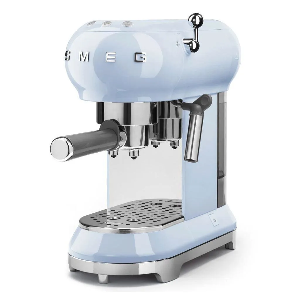 Smeg Espresso Machine Pastel Blue