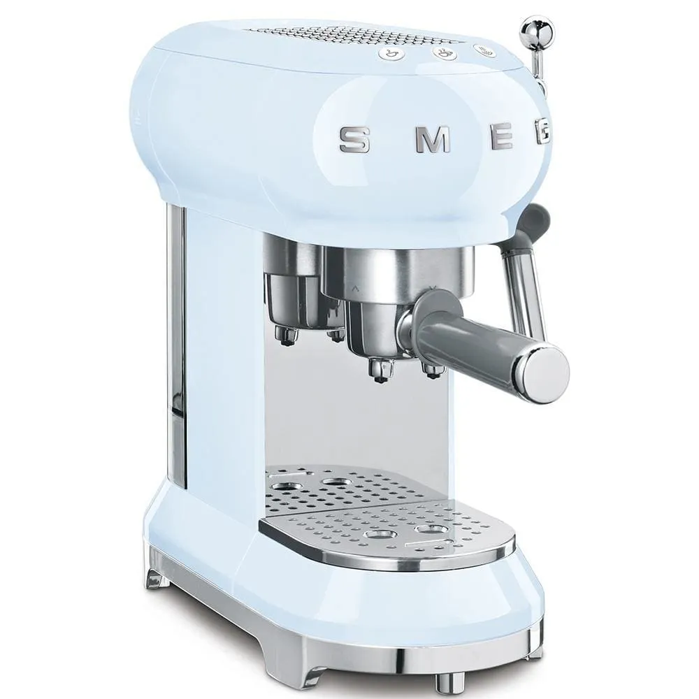 Smeg Espresso Machine Pastel Blue