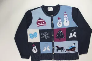 Snow Season Fun- Large Christmas Sweater