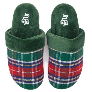 Snuggs Clogs Green checkered