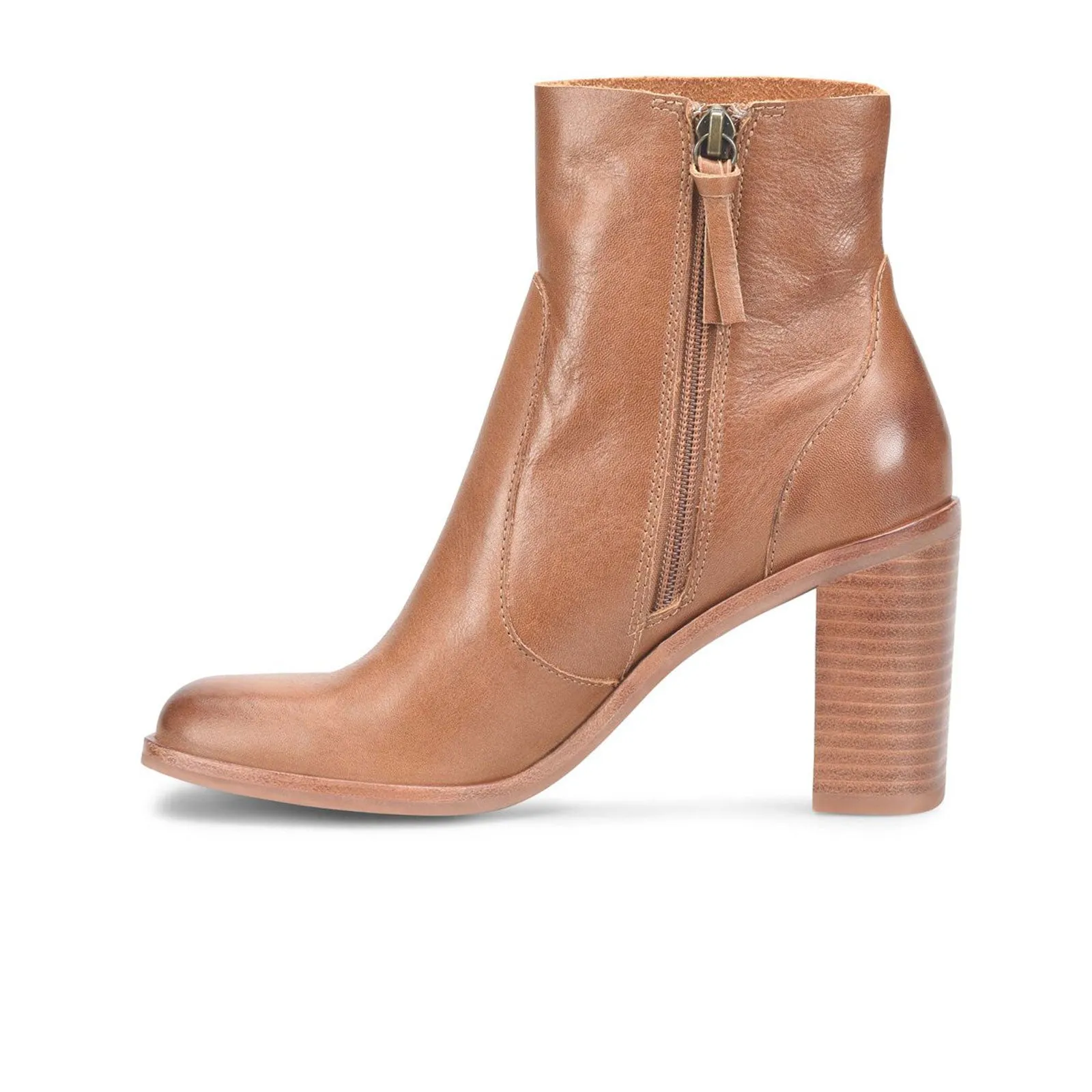 Sofft Santee Heeled Ankle Boot (Women) - Luggage