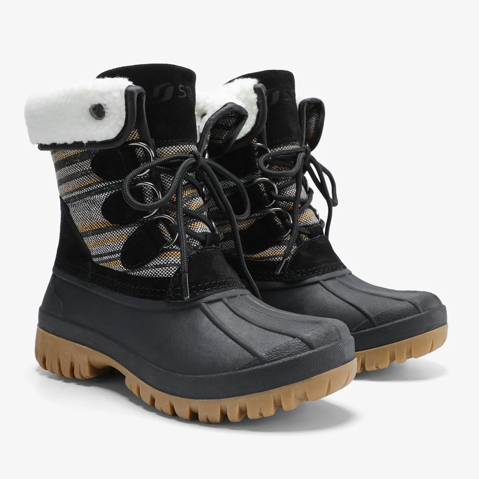 STQ Women's Winter Duck Boots