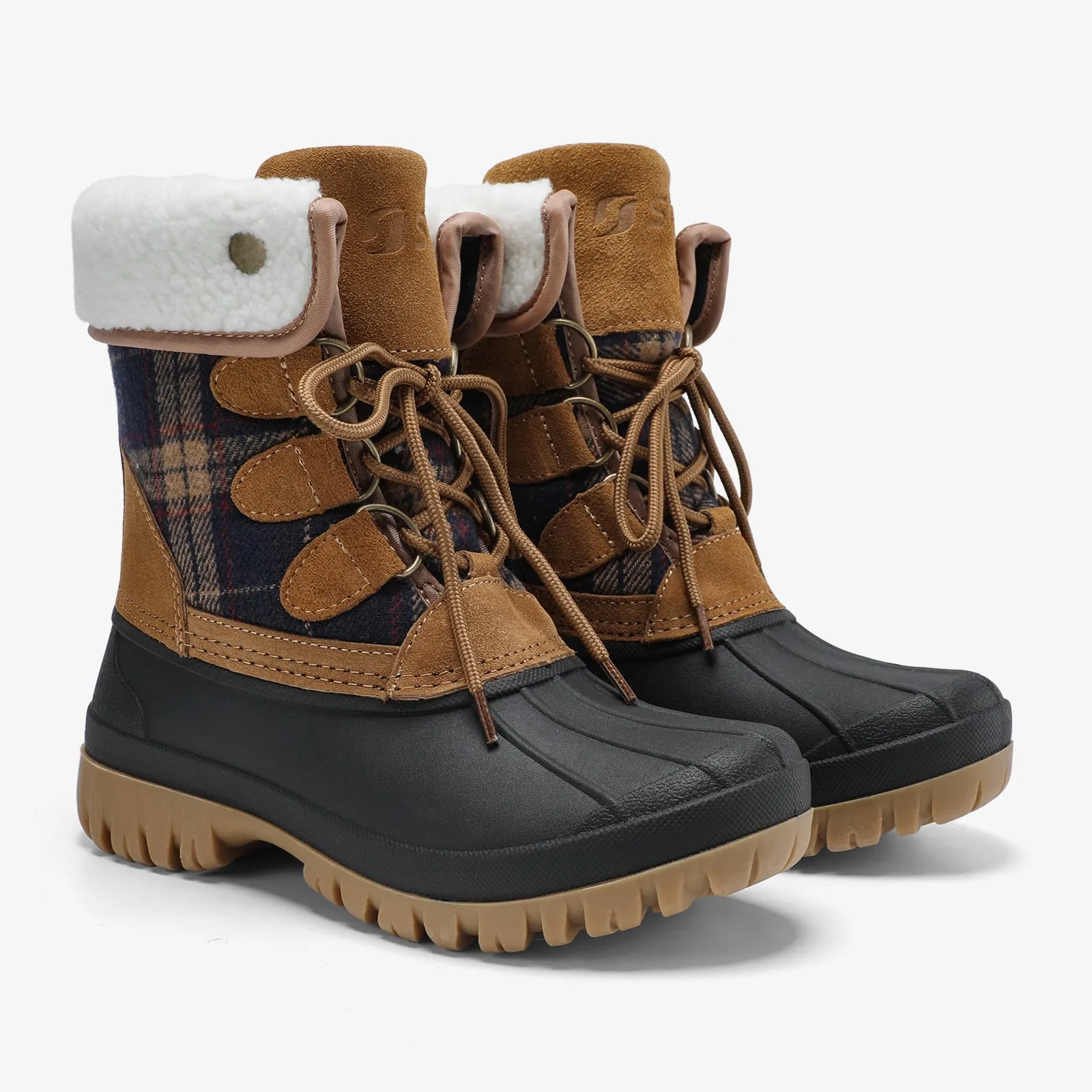 STQ Women's Winter Duck Boots