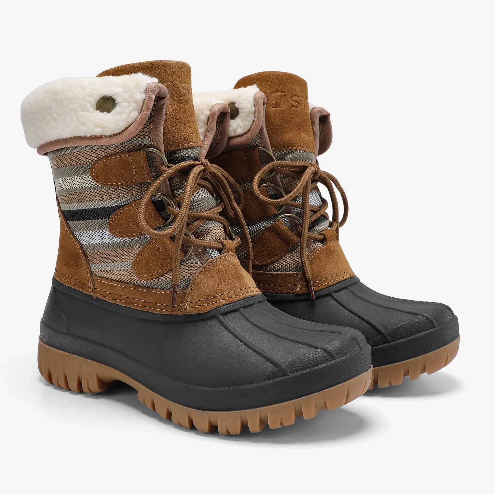 STQ Women's Winter Duck Boots