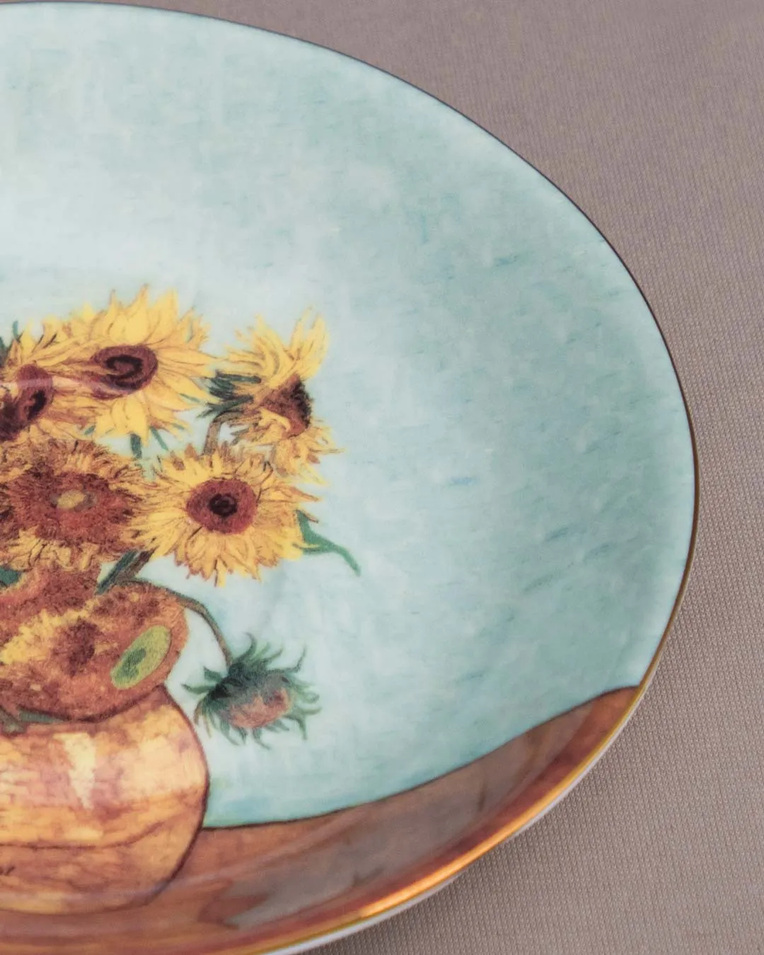 'Sunflowers' Vincent Van Gogh Painting Cup & Saucer