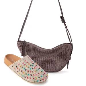 The Tess Sling Bag and Bolinas Crochet Clog Gift Set