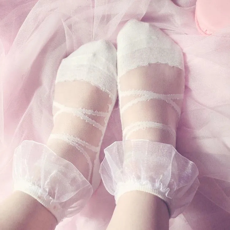 Transparent Princess Socks