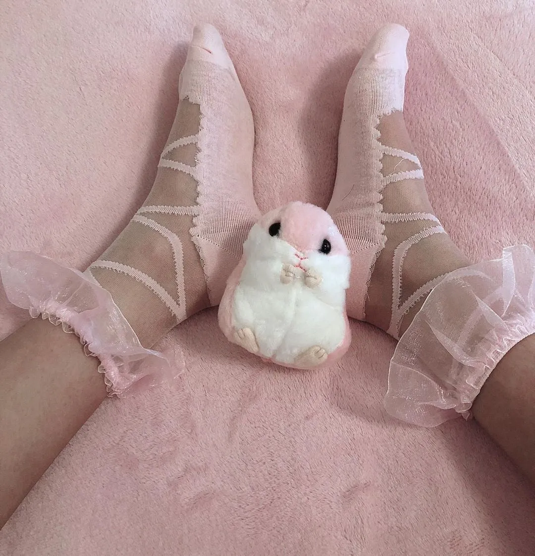 Transparent Princess Socks